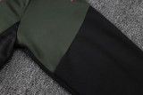 2025-26 Bayern Dark green Kids Half Pull Tracksuit #E2546(童装)(半拉链)