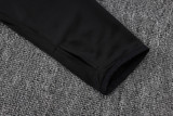 2025-26 Man Utd Black Kids Half Pull Tracksuit #E2554(童装)(半拉链)