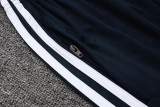 2025-26 RMA Royal blue Kids Half Pull Tracksuit #E2571(童装)(半拉链)