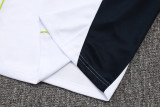 2025-26 RMA White Kids Half Pull Tracksuit #E2572(童装)(半拉链)