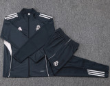 2025-26 RMA Dark gray Kids Jacket Tracksuit #E2568(童装)