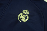 2025-26 RMA Royal blue Jacket Tracksuit #A2542(绿标)