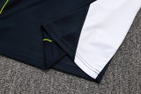 2025-26 RMA Royal blue Kids Half Pull Tracksuit #E2571(童装)(半拉链)