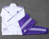 2025-26 RMA White Kids Jacket Tracksuit #E2558(童装)