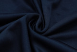 2025-26 PSG Royal blue Half Pull Tracksuit #B2546(半拉链)