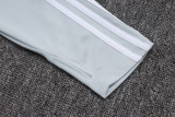 2025-26 Bayern Light gray Kids Half Pull Tracksuit #E2582(童装)(半拉链)
