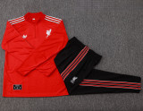 2025-26 LIV Red Kids Half Pull Tracksuit #E2597(童装)(半拉链)