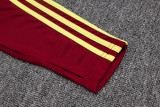 2025-26 ARS Jujube red Kids Half Pull Tracksuit #E2583(童装)(半拉链)