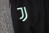2025-26 JUV Black Kids Half Pull Tracksuit #E25110(童装)(半拉链)