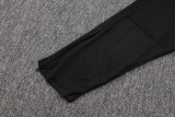 2025-26 JUV Black Kids Half Pull Tracksuit #E25110(童装)(半拉链)