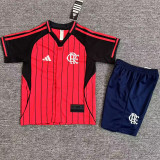 2025-26 Flamengo Red Casual Edition Kids Baseball Jersey