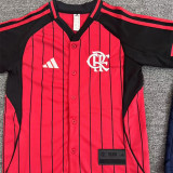 2025-26 Flamengo Red Casual Edition Kids Baseball Jersey