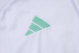 2025-26 JUV White Kids Half Pull Tracksuit #E25117(童装)(半拉链)