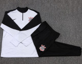 2025-26 Corinthians White Half Pull Tracksuit #B2567(半拉链)