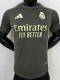 2025-26 RMA Grey Player Version Training Shirts