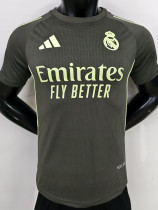 2025-26 RMA Grey Player Version Training Shirts
