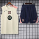2025-26 BAR Khaki Tank top and shorts suit