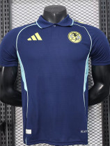 2025-26 Club America Royal Blue Player Version Training Shirts
