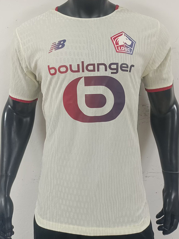 2025-26 Lille Away Player Version Soccer Jersey