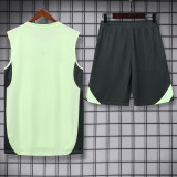 2025-26 RMA Light green Tank top and shorts suit