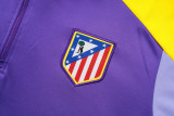 2025-26 ATM Purple Half Pull Tracksuit #B2578(半拉链)