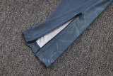 2025-26 Sao Paulo Grey Red Half Pull Tracksuit #B2575(半拉链)