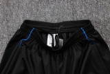 2025-26 RMA White blue Half Pull Tracksuit #B2571(半拉链)