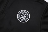 2025-26 Germany Black Half Pull Tracksuit #B2579(半拉链)
