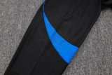 2025-26 RMA White blue Half Pull Tracksuit #B2571(半拉链)