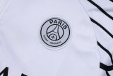 2025-26 PSG Jordan White Half Pull Tracksuit #B2574(半拉链)