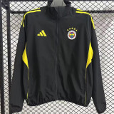 2025-26 Fenerbahce Black Windbreaker