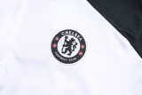 2025-26 CHE White Kids Half Pull Tracksuit #E25134(童装)(半拉链)