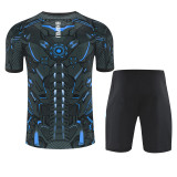 2025-26 Napoli Grey Training Short Suit