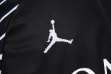 2025-26 PSG Jordan Black Kids Half Pull Tracksuit #E25132(童装)(半拉链)