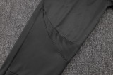 2025-26 RMA Grey green Kids Half Pull Tracksuit #E25139(童装)(半拉链)