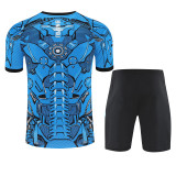 2025-26 Napoli Blue Training Short Suit