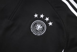 2025-26 Germany Black Kids Half Pull Tracksuit #E25149(童装)(半拉链)
