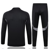 2025-26 Germany Black Kids Half Pull Tracksuit #E25149(童装)(半拉链)