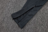 2025-26 Napoli Light gray Kids Half Pull Tracksuit #E25160(童装)(半拉链)
