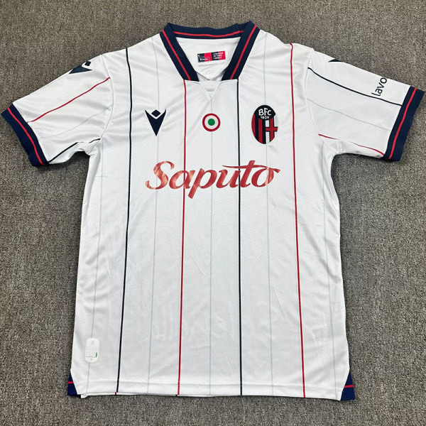 2025-26 Bologna Away Fans Soccer Jersey