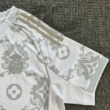 2025-26 RMA Silver Grey Special Edition Fans Training Shirts