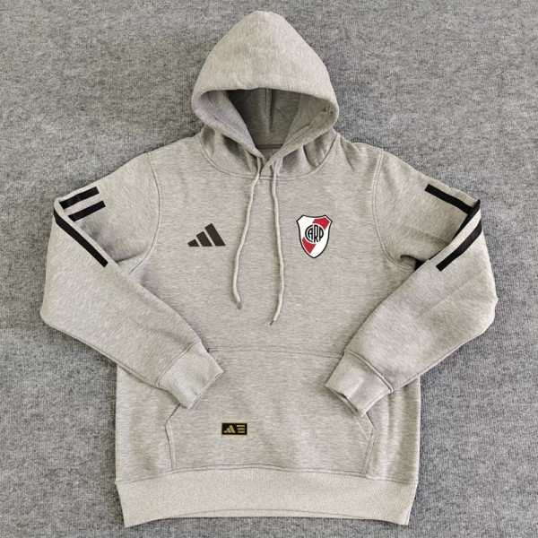 2025-26 River Plate Gray Hoody 灰色(加绒)