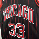 2025-26 BULLS PIPPEN #33 Black Top Quality Hot Pressing NBA Jersey (Trapeze Edition) 飞人版