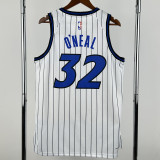 2025-26 Magic O'NEAL #32 White Top Quality Hot Pressing NBA Jersey(条纹)