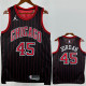 2025-26 BULLS JORDAN #45 Black Top Quality Hot Pressing NBA Jersey (Trapeze Edition) 飞人版