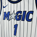 2025-26 Magic HARDAWAY #1 White Top Quality Hot Pressing NBA Jersey(条纹)