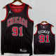 2025-26 BULLS RODMAN #91 Black Top Quality Hot Pressing NBA Jersey (Trapeze Edition) 飞人版