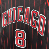 2025-26 BULLS LAVINE #8 Black Top Quality Hot Pressing NBA Jersey (Trapeze Edition) 飞人版