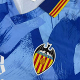 1990-1991 Valencia Away Retro Soccer Jersey
