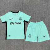 2025-26 Sporting Lisbon Third Kids Soccer Jersey